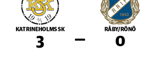 Råby/Rönö föll mot Katrineholms SK på bortaplan