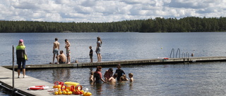 Nu simmas det för fulla muggar på Fagerön