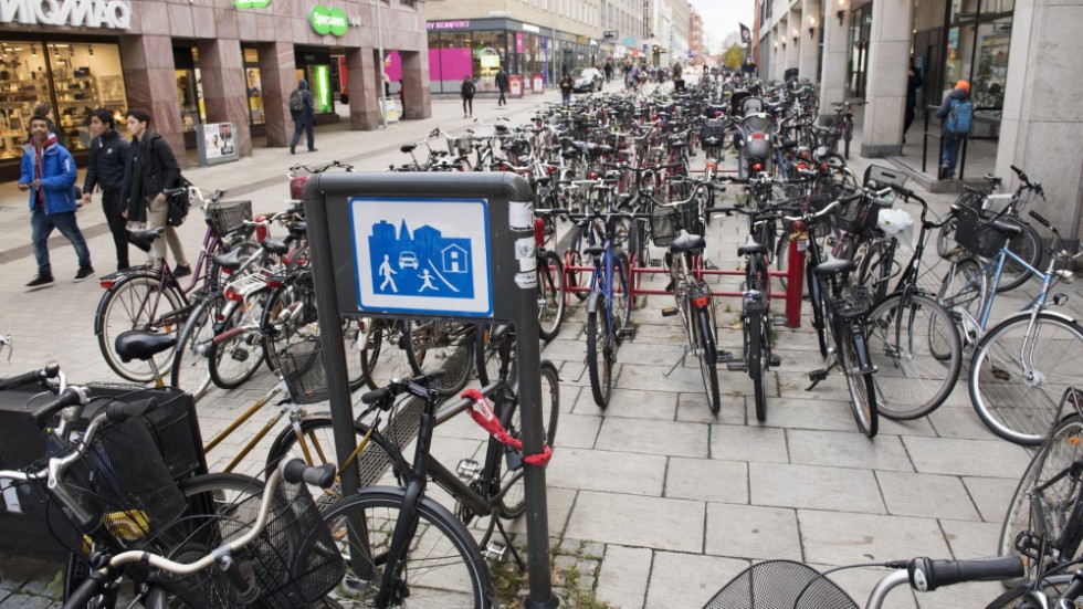 Antalet cykelstölder ökade med tio procent under förra året. Över 77|000 cyklar, varav cirka 10|000 elcyklar, stals. Arkivbild.