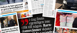 UNT:s tidigare rapportering av kampen mot de kriminella