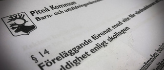 Viteshoten mot föräldrar i Piteå ökar – kommunen kraftsamlar mot ökad frånvaro i skolan