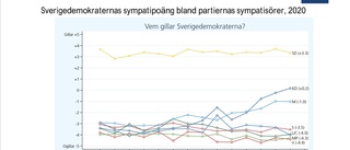 Samarbete med SD tycks få grönt ljus av väljarna