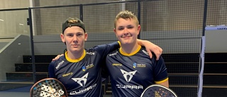 Nya segrar för padeltalangen Wiman