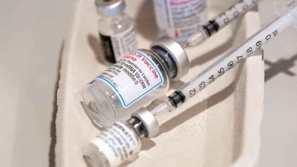 Moderna rapporterar att deras vaccin mot covid-19 har en hög skyddseffekt på barn mellan sex och elva år. Arkivbild.
