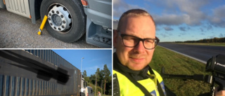 Tung trafik fastnade i trafikkontroll på E20 – polisen: "Lyckad dag på jobbet"