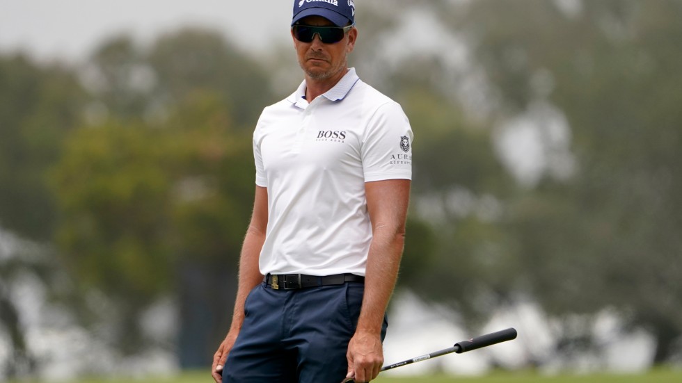 Henrik Stenson under senaste US Open-tävlingen som var den sista chansen att kvala in sig till OS. Arkivbild.