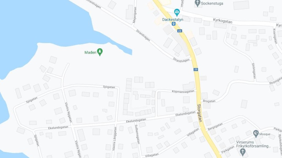 Vägar kring Ekelundsgatan 8X