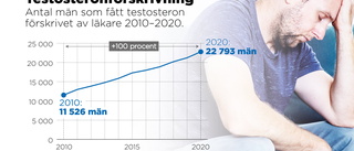 Läkare varnar för testosteron-trenden