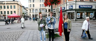 Manifestation mot monarkin