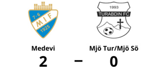Medevi avgjorde i andra halvlek mot Mjö Tur/Mjö Sö