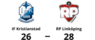 RP Linköping besegrade IF Kristianstad med 28-26