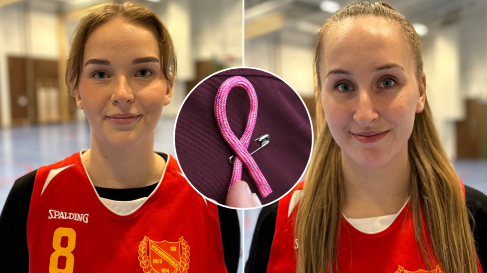 Klara Löfving Lundin och Nadja Hausmann ligger bakom Rosa bandet-eventet.