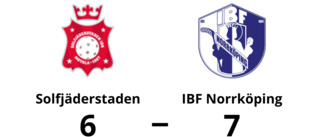 Uddamålsseger när IBF Norrköping besegrade Solfjäderstaden