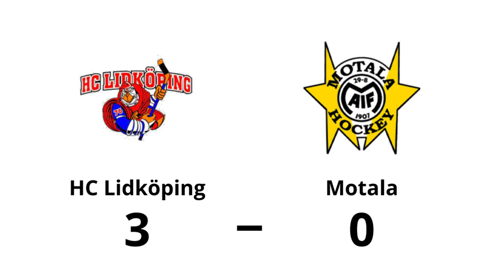 HC Lidköping vann mot Motala