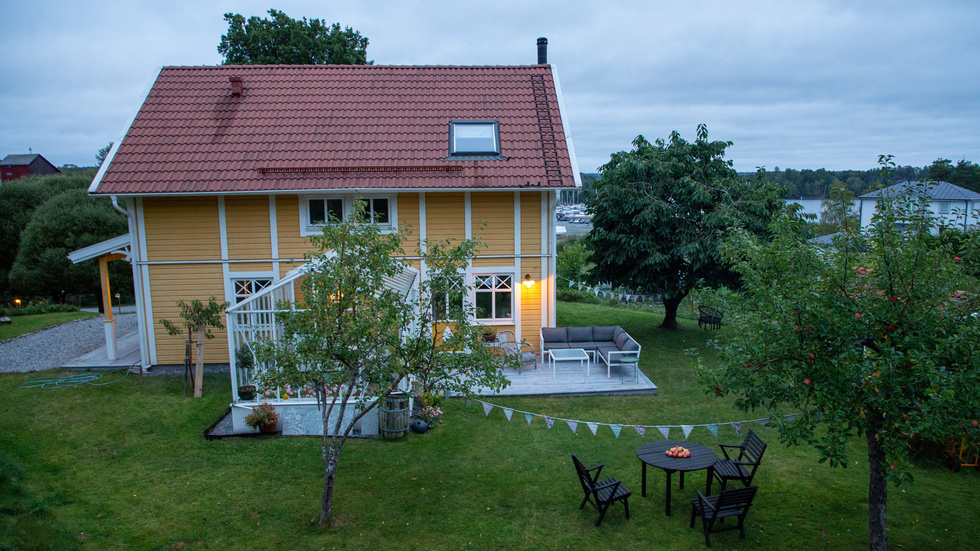 En villa i Österåker utanför Stockholm. Arkivbild.