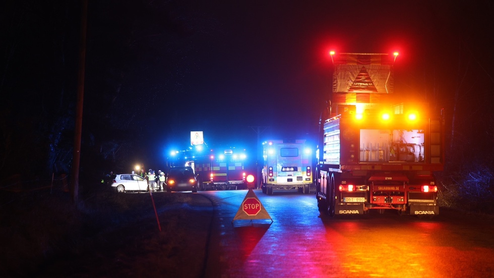 Räddningstjänst och ambulans åkte ut till platsen, men inte polisen.