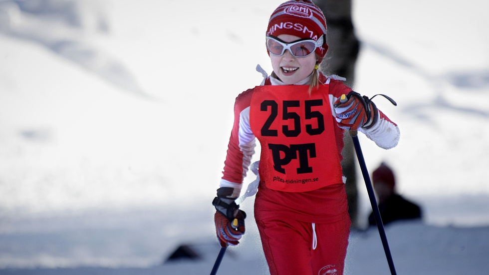 2010. Sofia Westerlund, 9 år, blev fyra i sin klass. 