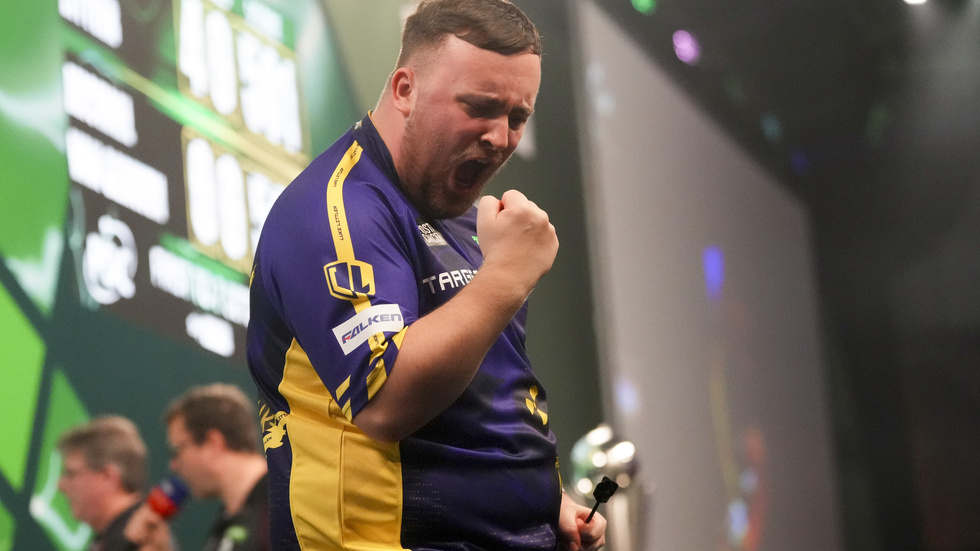 Luke Littler, 17, är tidernas yngste VM-vinnare i dart.