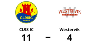 Westervik förlorade mot CL98 IC – släppte in sju mål i tredje perioden