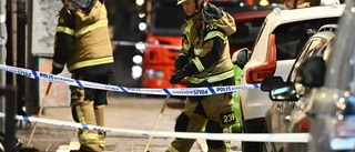 Man anhållen efter explosion på Östermalm