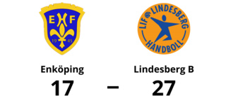 Enköping utklassat av Lindesberg B hemma – med 17-27