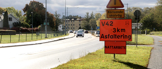 Tre kilometer väg får ny asfalt: "Det kommer vara begränsat"