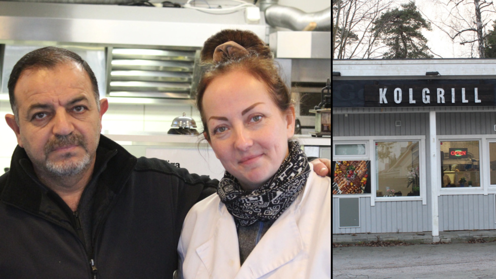 Peru kolgrill ägs av paret Yaser Alhaj Ahmad och Olena Kagljanjuk. 