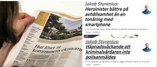 Stort tack till dig Jakob – välkommen du som vill ersätta honom