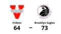 Förlust för Vråken mot Brooklyn Eagles med 64-73