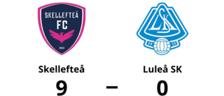 Luleå SK chanslöst mot Skellefteå