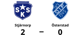 Österstad föll med 0-2 mot Stjärnorp