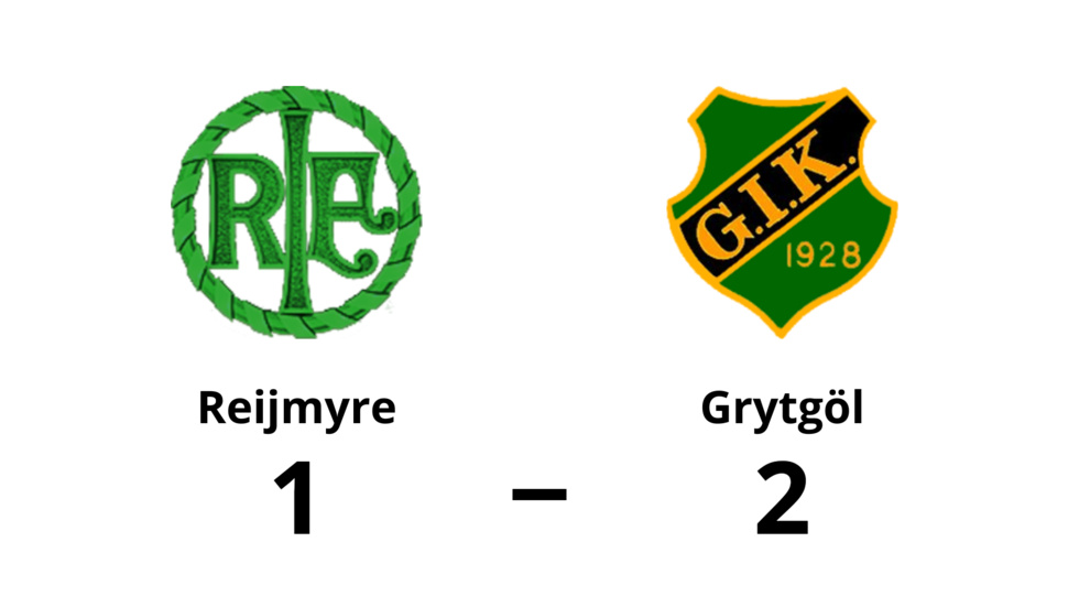Reijmyre IF förlorade mot Grytgöls IK