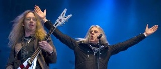 Saxon till Sweden Rock i sommar