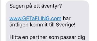 Dejting-sms får många att ilskna till