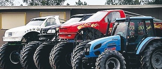 Monstertruckar på slättvallen