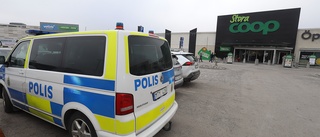 Inbrottstjuv gömde sig på Stora Coop – blev hundbiten vid gripandet