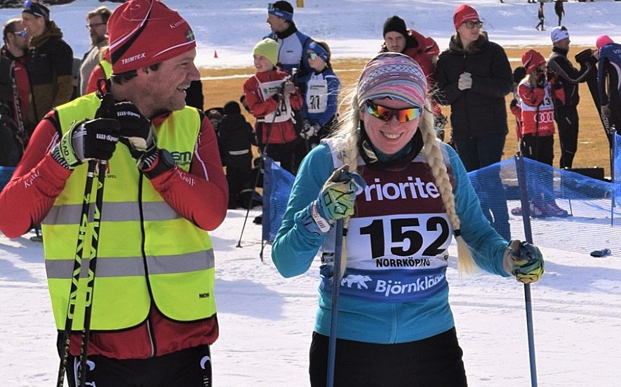 Anne-Lie Telning var en av deltagarna som fick testa på det nya systemet
