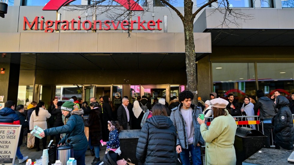 Migrationsverket i Sundbyberg kan vänta ett ökat antal asylsökande från Ryssland. Arkivbild.