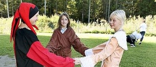 Prinsar och prinsessor på slottsveckan