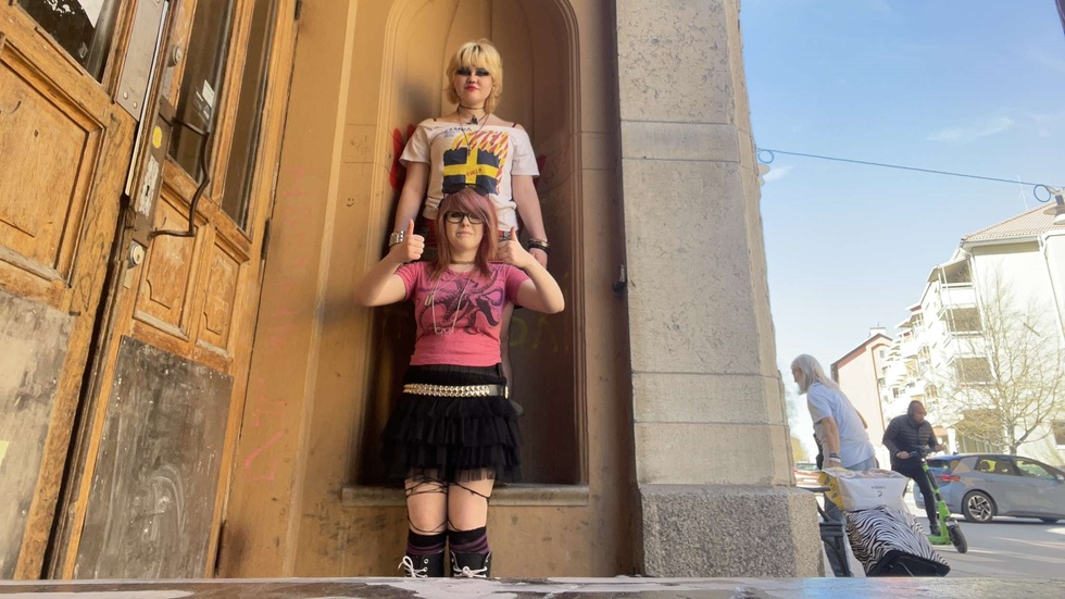 Morana Herrik och Leia Antonsson står bakom festivalen.  