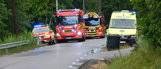 Torkskåp bakom larmet om brand i villan