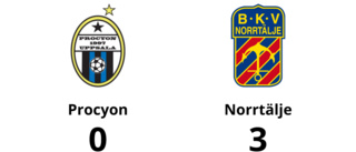 Förlust på hemmaplan för Procyon mot Norrtälje