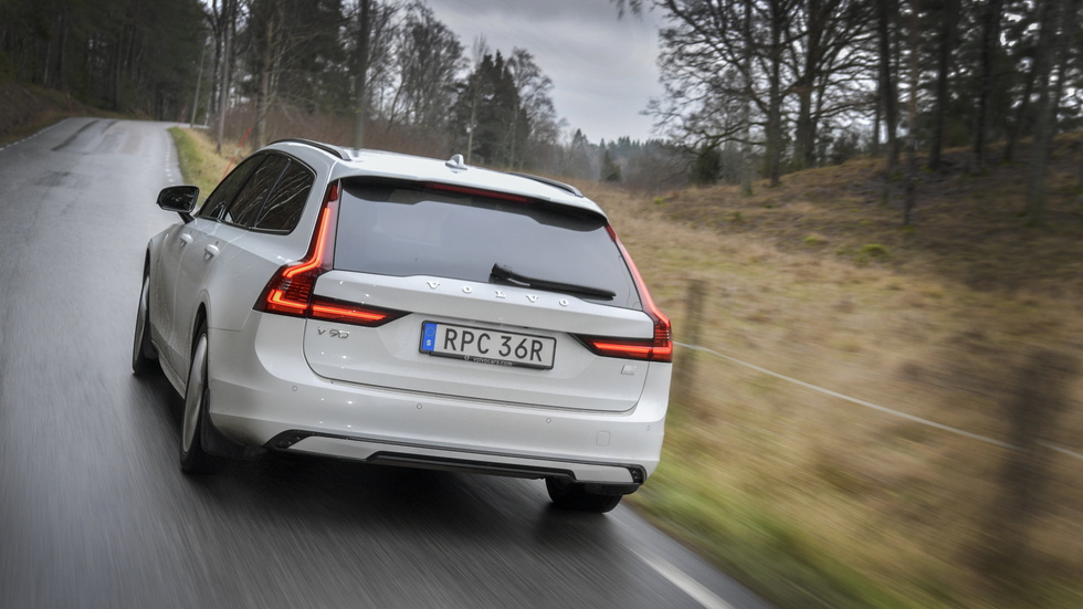 Volvo tvingas bland annat återkalla V90-modeller. Arkivbild.