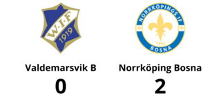 Norrköping Bosna segrade i toppmötet mot Valdemarsvik B