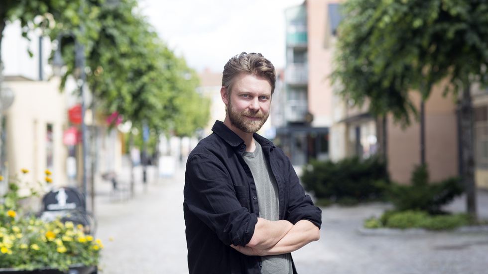 "Jag älskar enkäter, jag tycker alltid att det är bra att få ett utifrån-perspektiv", säger Katrineholms-Kurirens blivande nyhetschef Pontus Kinnander.