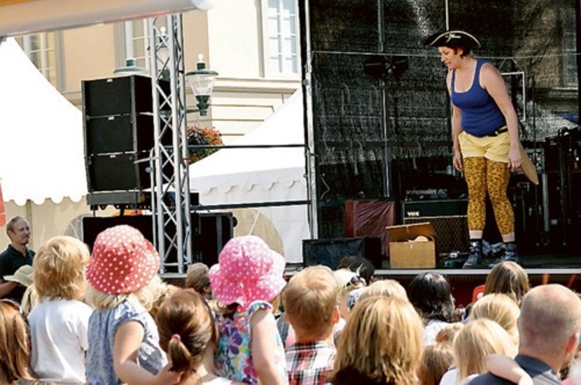 Hundratals barn har besökt Fan Zone varje dag.