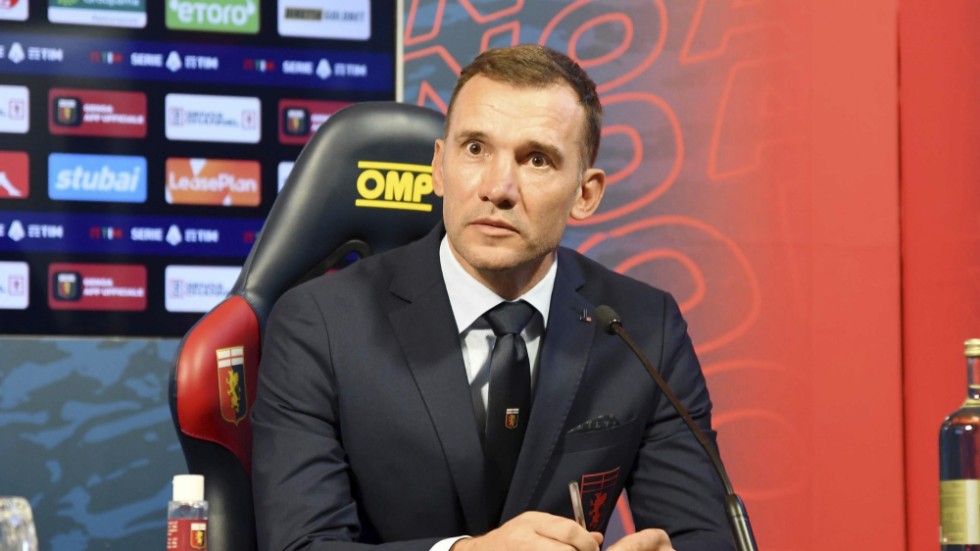 Andrij Sjevtjenko. Arkivbild.