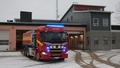 Larm om brand i villa i Hultsfreds kommun