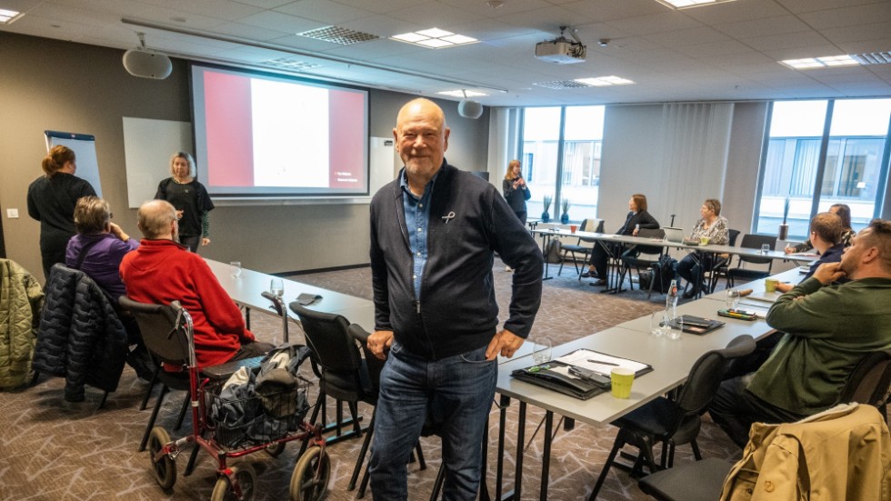 Jan-Erik Nilsson, vice ordförande i Funktionsrätt Norrbotten.