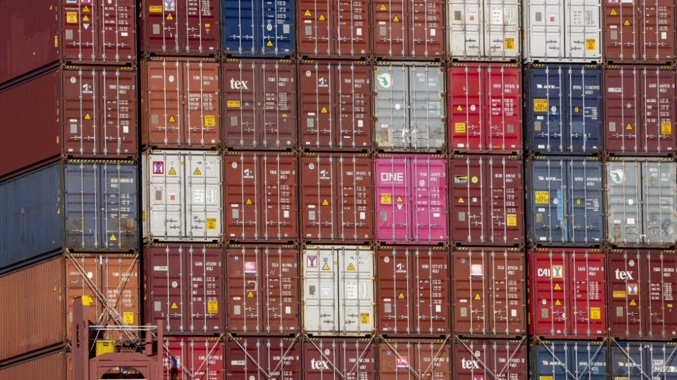 Kinas export ökade i november med 0,5 procent jämfört med samma månad i fjol. Arkivbild.
